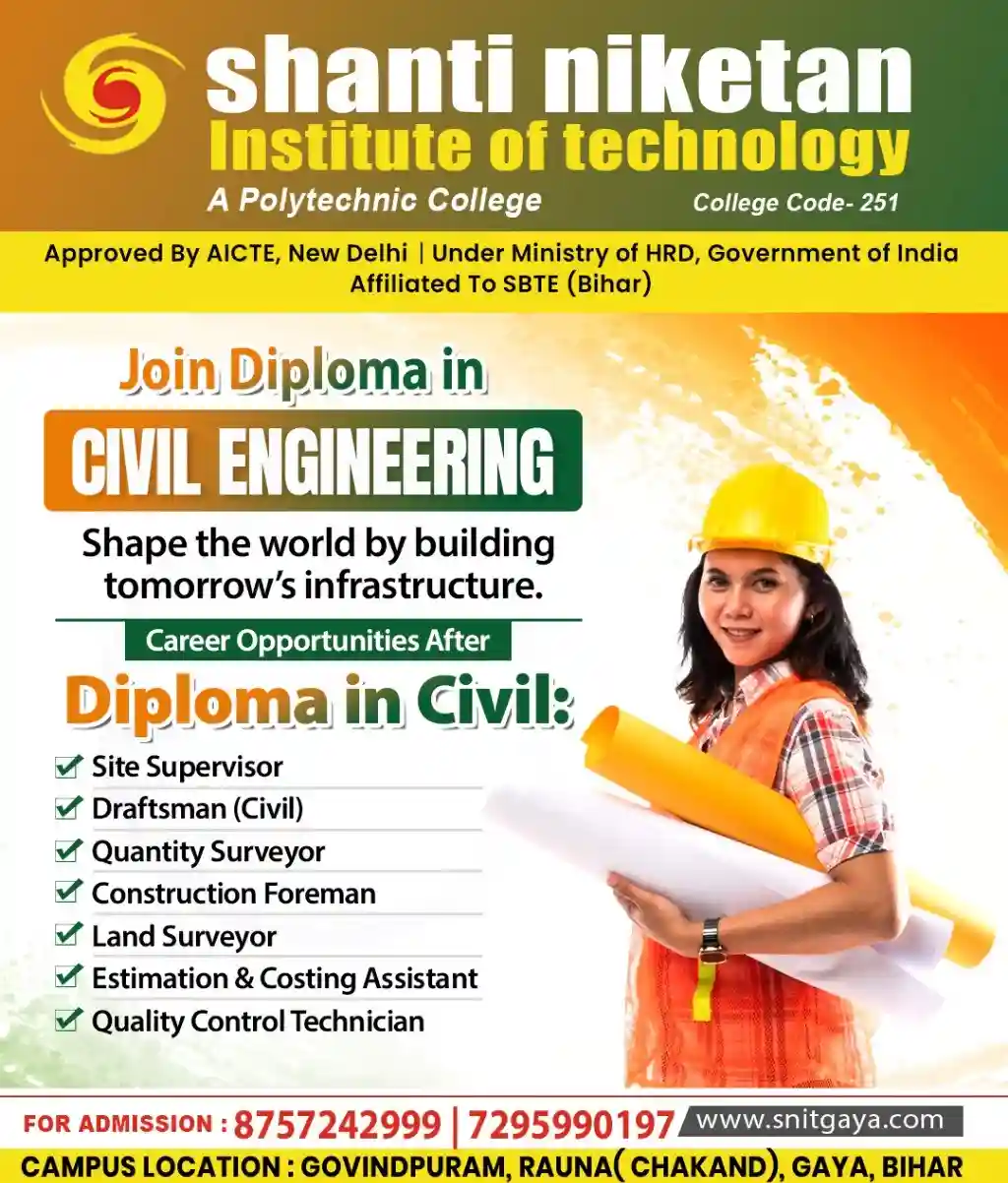 best diploma in civil engineering in gaya